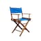 Whitecap Newport Director's Chair with Pacific Blue Fabric Seat 60043 - alternate 1